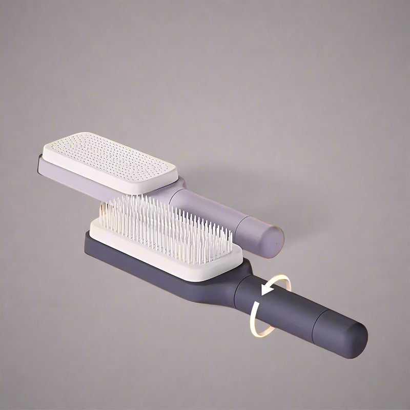 Self Cleaning Hairbrush