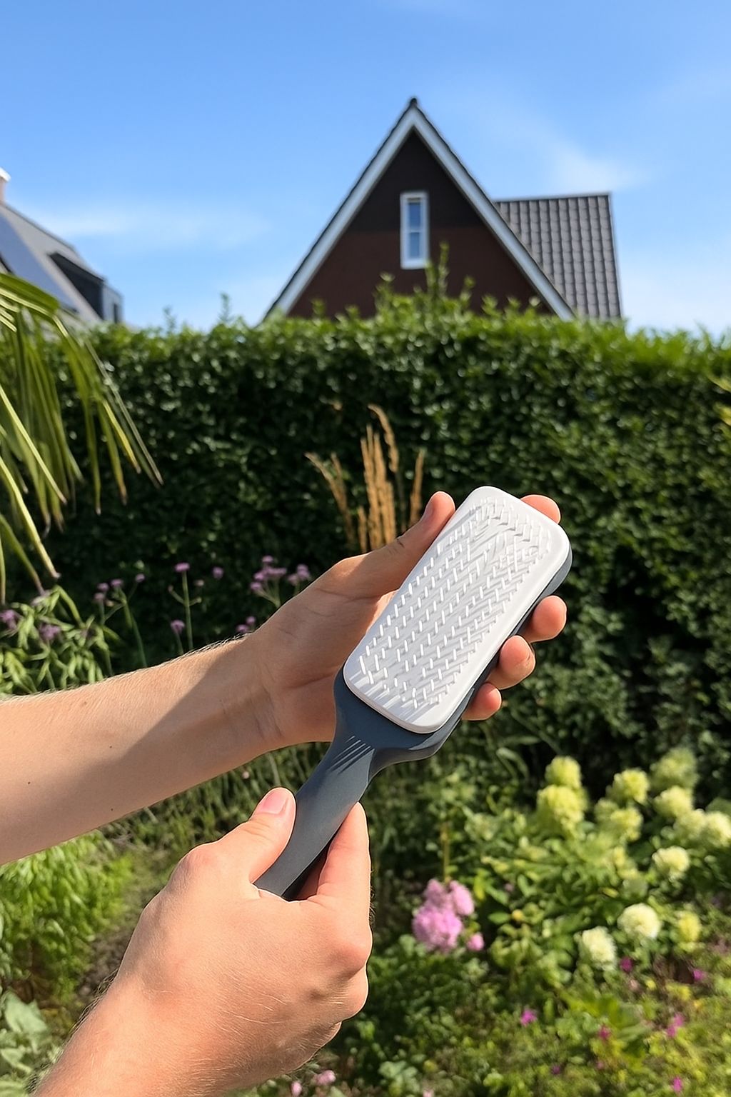 Self Cleaning Hairbrush