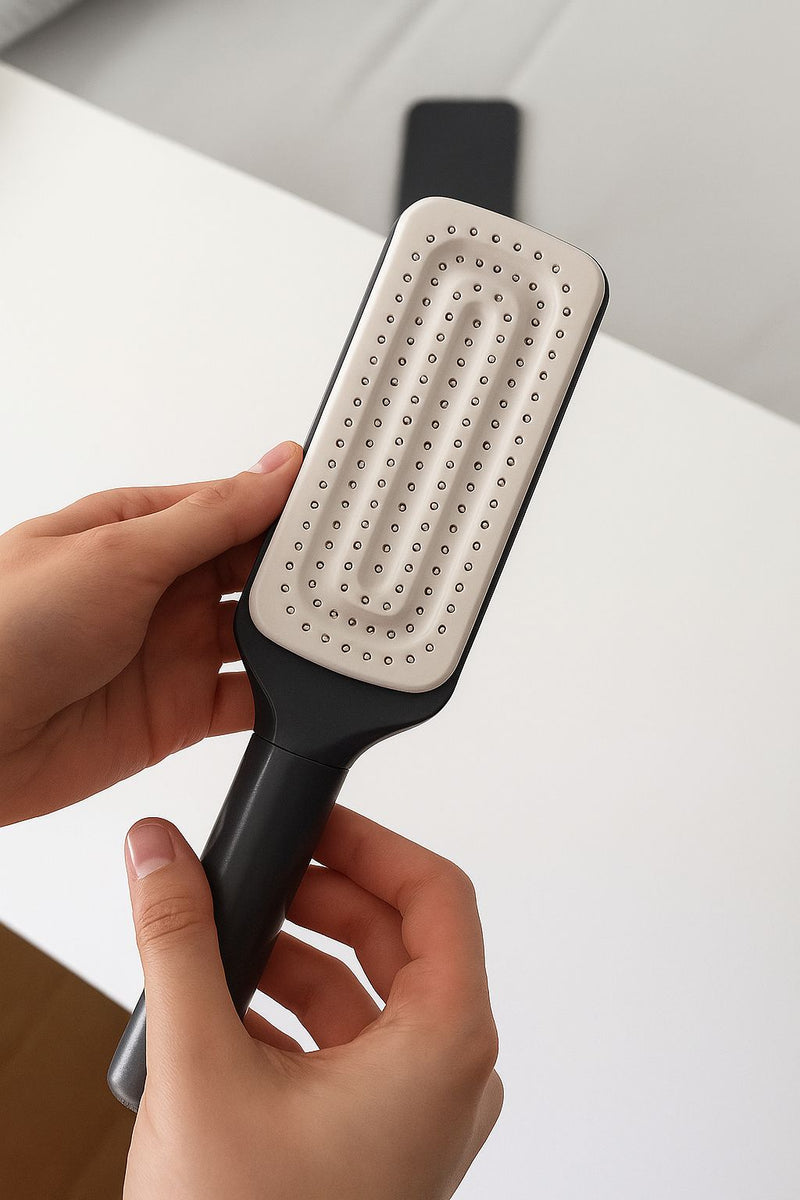 Self Cleaning Hairbrush